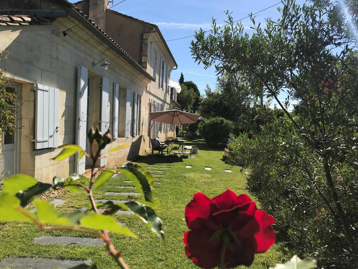 Le Pain De Lune Gite Et Chambre D'Hotes Avec Piscine Bourg-sur-Gironde Εξωτερικό φωτογραφία