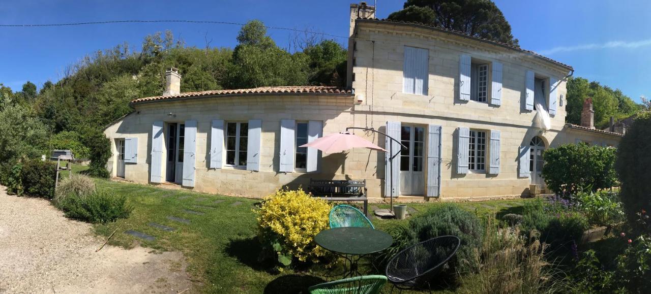 Le Pain De Lune Gite Et Chambre D'Hotes Avec Piscine Bourg-sur-Gironde Εξωτερικό φωτογραφία