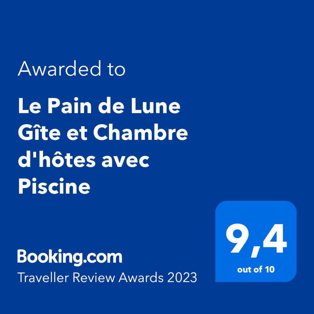 Le Pain De Lune Gite Et Chambre D'Hotes Avec Piscine Bourg-sur-Gironde Εξωτερικό φωτογραφία